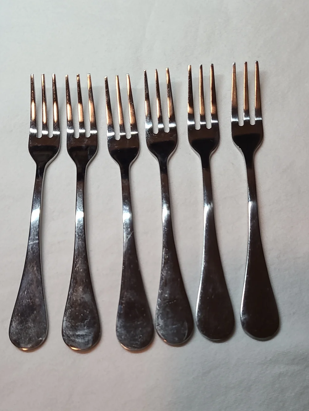 Cambrige Stainless China, Forks 6, Flatware